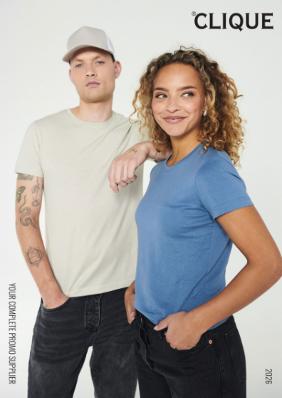 profilbeklædning. Vælg blandt T-shirts, tops, polo pique, shorts, sweatshirts, jakker, caps