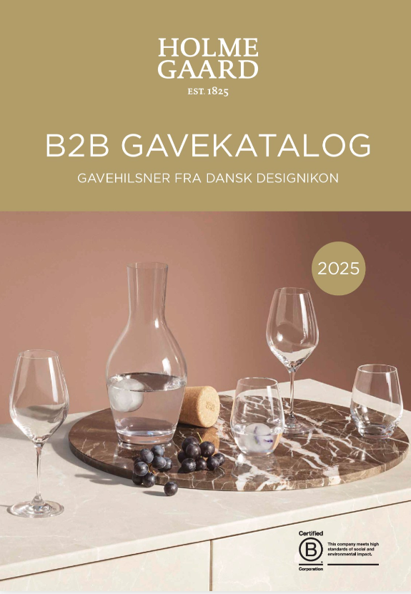 Holmegaard  gavekatalog 2024