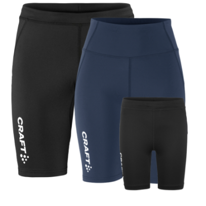 Craft Rush Short Tights med logo